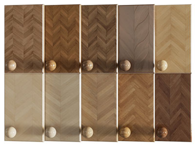 现代实木拼接地板