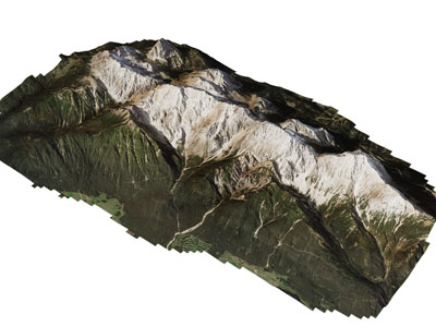 现代山脉 地势 地形