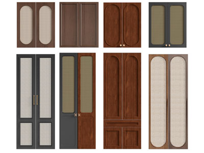 侘寂风中古风柜门