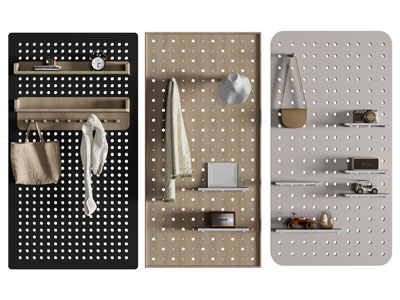 现代墙面洞洞眼墙饰挂件