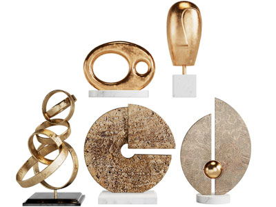 现代工艺品摆件组合