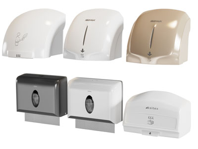 现代干手机 抽纸盒 卫浴小件