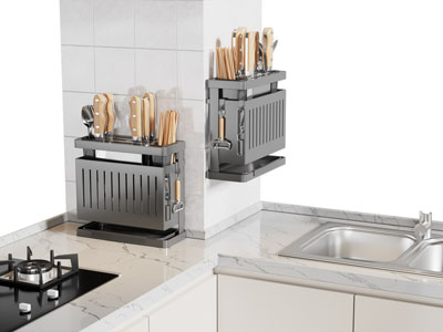 现代刀具 筷子 厨具收纳架