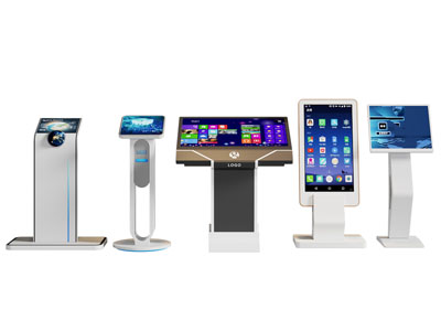 现代触屏查询机一体机