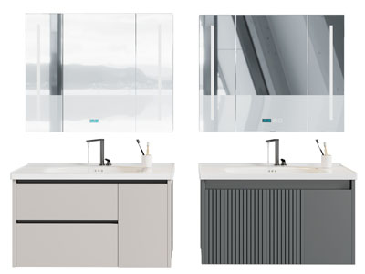 现代洗手台 镜柜 浴室柜
