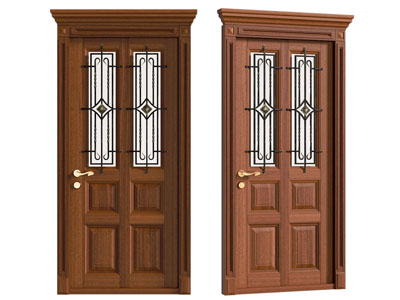 欧式木门 房门 平开门