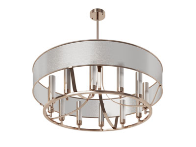 现代轻奢圆形吊灯