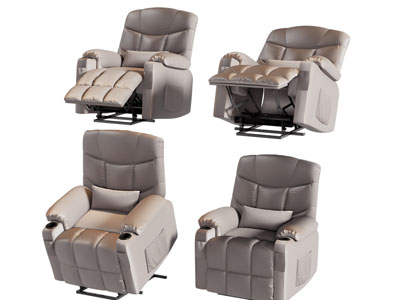 现代休闲按摩椅子 家具电动升降躺椅 单人沙发
