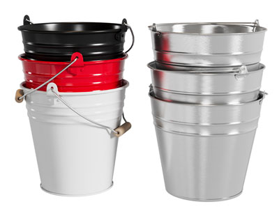 现代水桶 金属桶