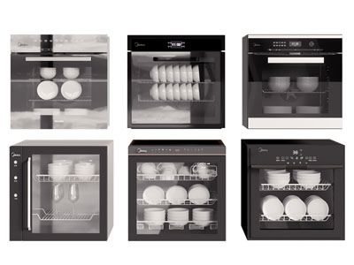 现代洗碗机 厨房电器