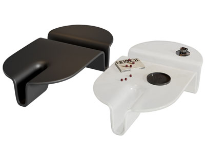 现代椭圆形茶几