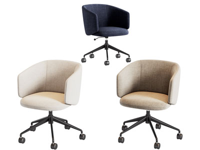 现代办公椅子 转椅
