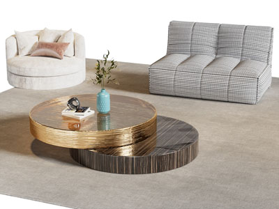 现代懒人沙发 茶几组合