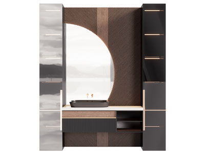 现代洗手台 浴室柜