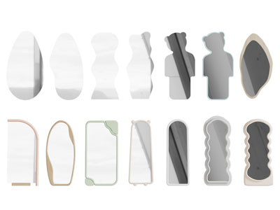 现代装饰镜子 墙饰