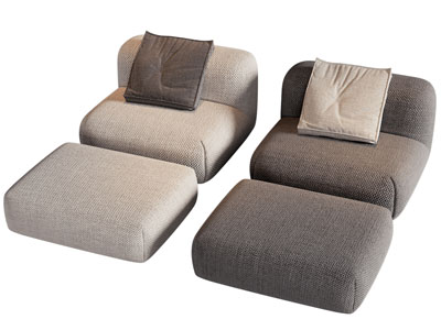 现代懒人沙发 脚踏 沙发凳