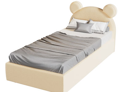现代儿童床 单人床