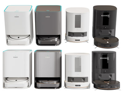 现代充电智能扫地机