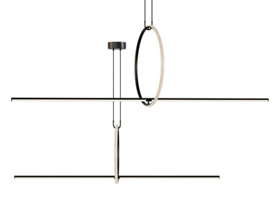 现代一字型吊灯