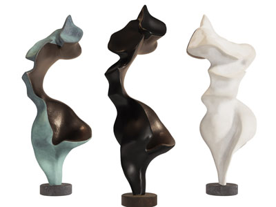 现代抽象雕塑雕刻摆件组合3d模型 现代抽象雕塑雕刻摆件组合