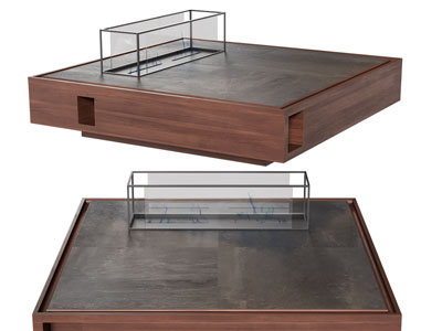 现代中古风茶几