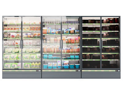 现代生鲜蔬菜展柜 货架 保鲜箱 冰箱