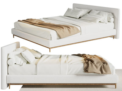 现代双人床