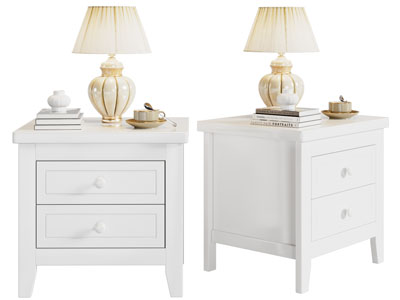 美式床头柜 床头灯