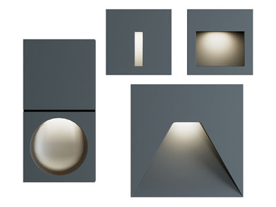 现代梯步灯 壁灯 感应灯