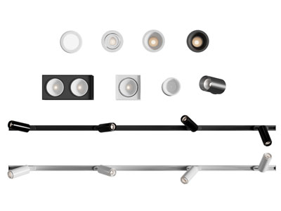 现代筒灯射灯 轨道磁吸灯