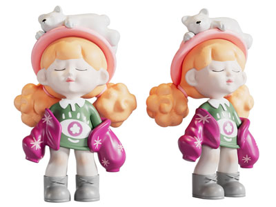 现代卡通玩偶摆件 雕塑雕刻3d模型 现代卡通玩偶摆件 雕塑雕刻