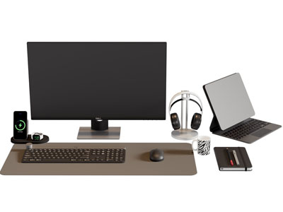 现代液晶显示屏 鼠标键盘 笔记本电脑