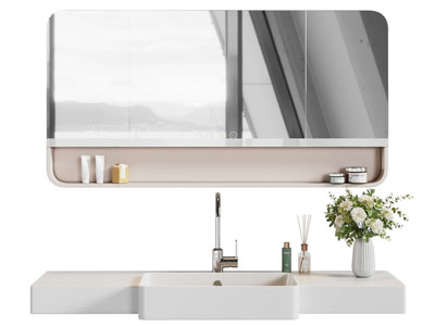 现代洗手台 镜柜 浴室柜