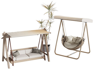 现代秋千椅 吊椅