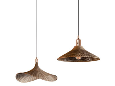 现代藤编灯罩吊灯