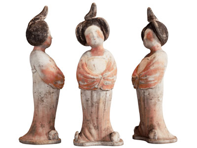 中式陶艺仕女雕塑雕刻 摆件3d模型 中式陶艺仕女雕塑雕刻 摆件