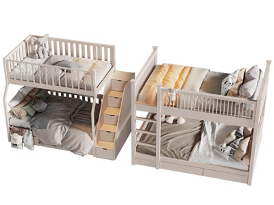 现代儿童上下床 上下铺