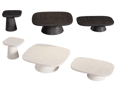 现代方形茶几 边几