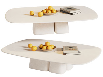 现代长方形茶几