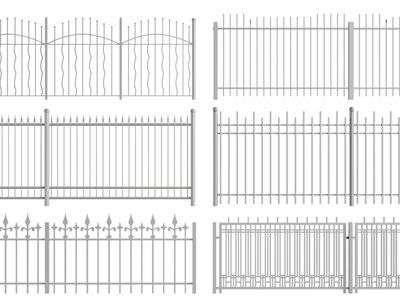 现代铁艺栏杆 护栏 围栏