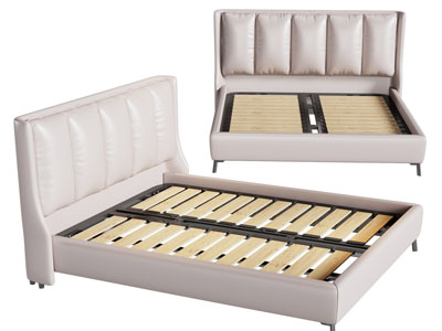 现代双人床 床架