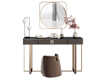 新中式化妆 梳妆台