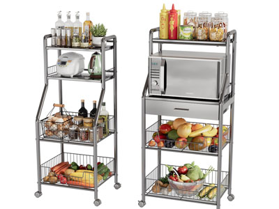 现代厨具用品置物收纳架