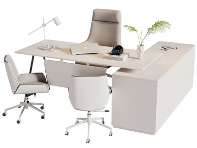 现代老板台 老板桌椅组合