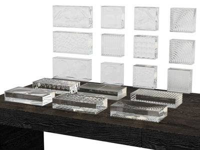 现代玻璃砖隔断 花纹玻璃砖展示 展台3d模型 现代玻璃砖隔断 花纹玻璃砖展示 展台