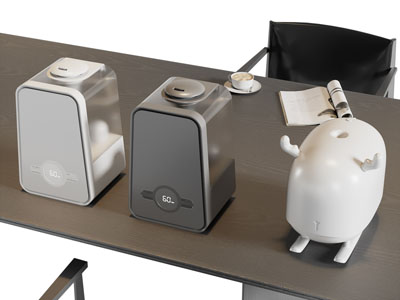 现代加湿器 空气净化器 智能机器