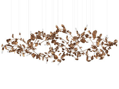 现代轻奢树枝吊灯