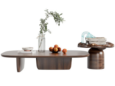 现代实木茶几 边几