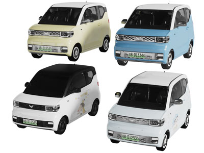 现代五菱宏光迷你电动汽车 轿车