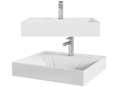 现代洗手盆 水龙头